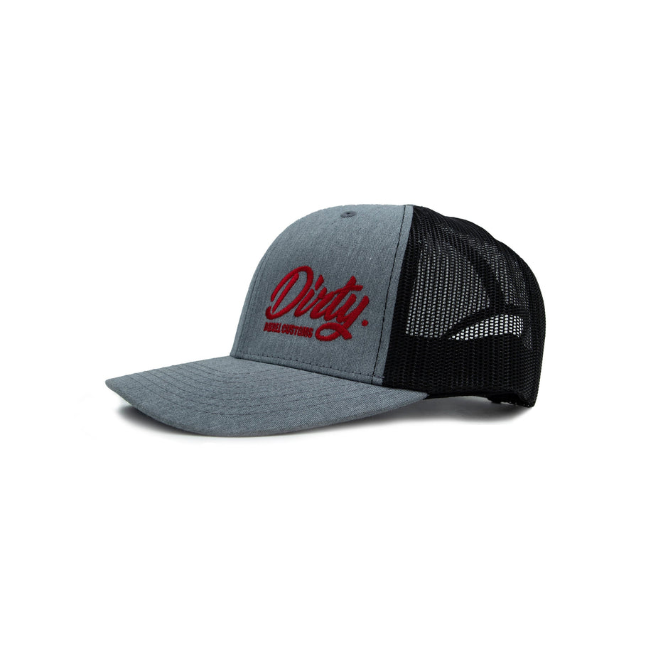Dirty Diesel Grey Snapback Hat