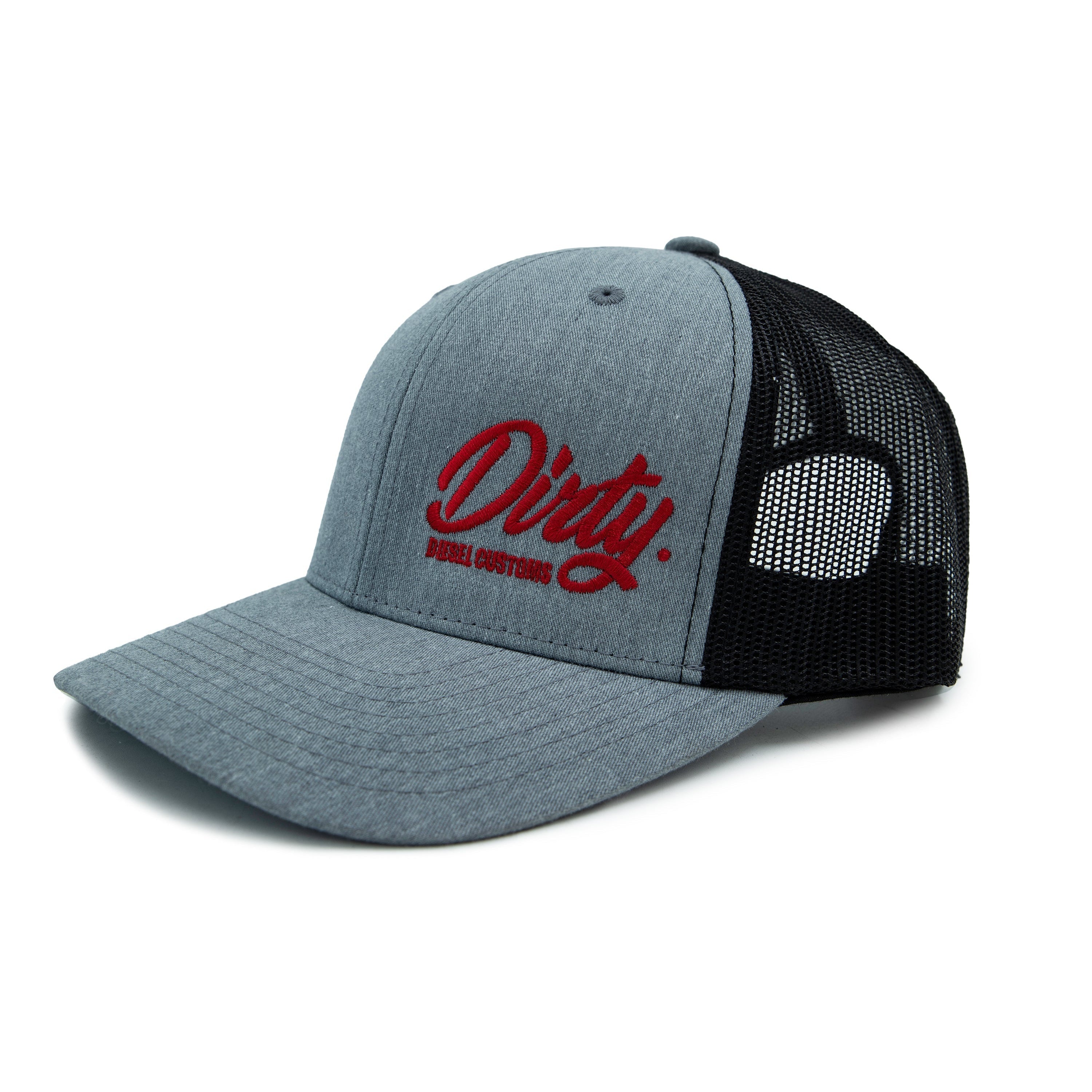 Dirty Diesel Grey Snapback Hat