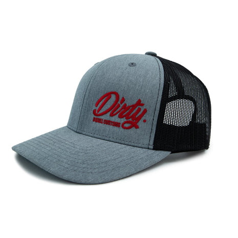 Dirty Diesel Grey Snapback Hat