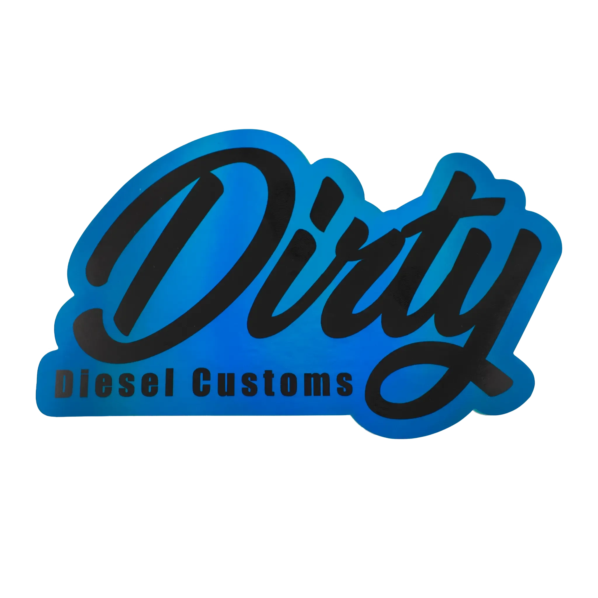 Dirty Diesel Holographic Sticker