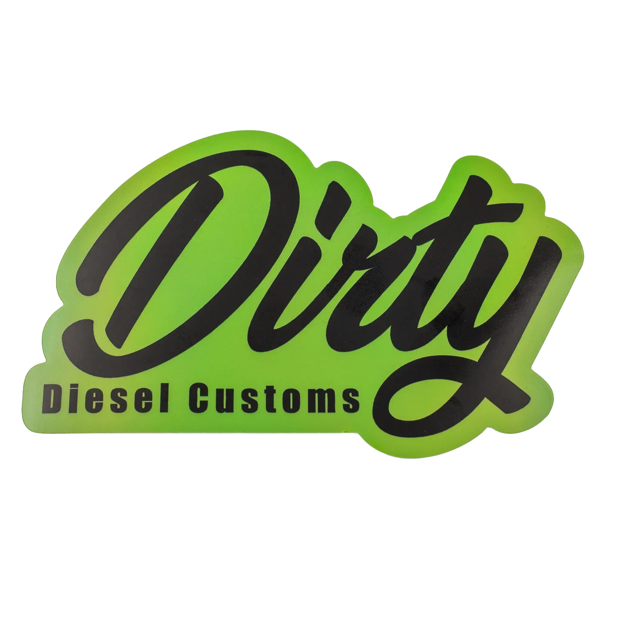Dirty Diesel Holographic Sticker