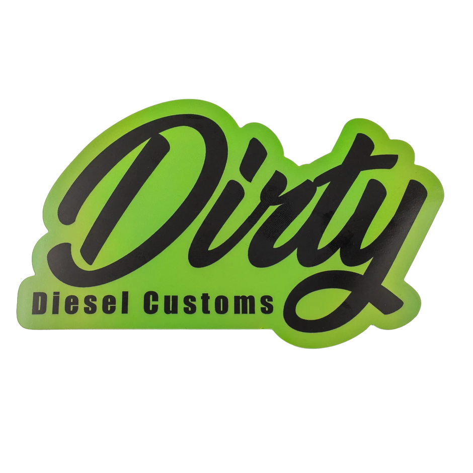 Dirty Diesel Holographic Sticker