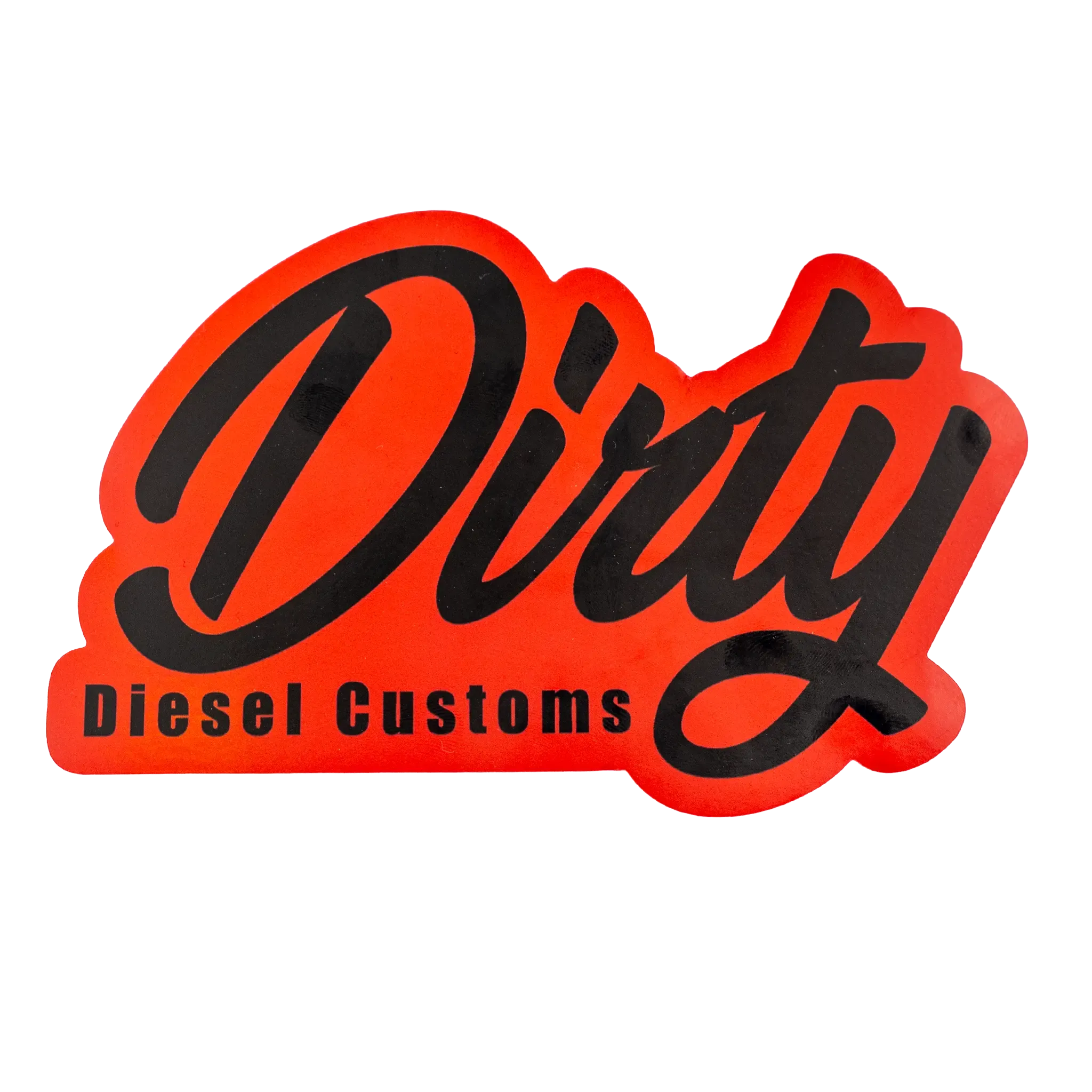 Dirty Diesel Holographic Sticker