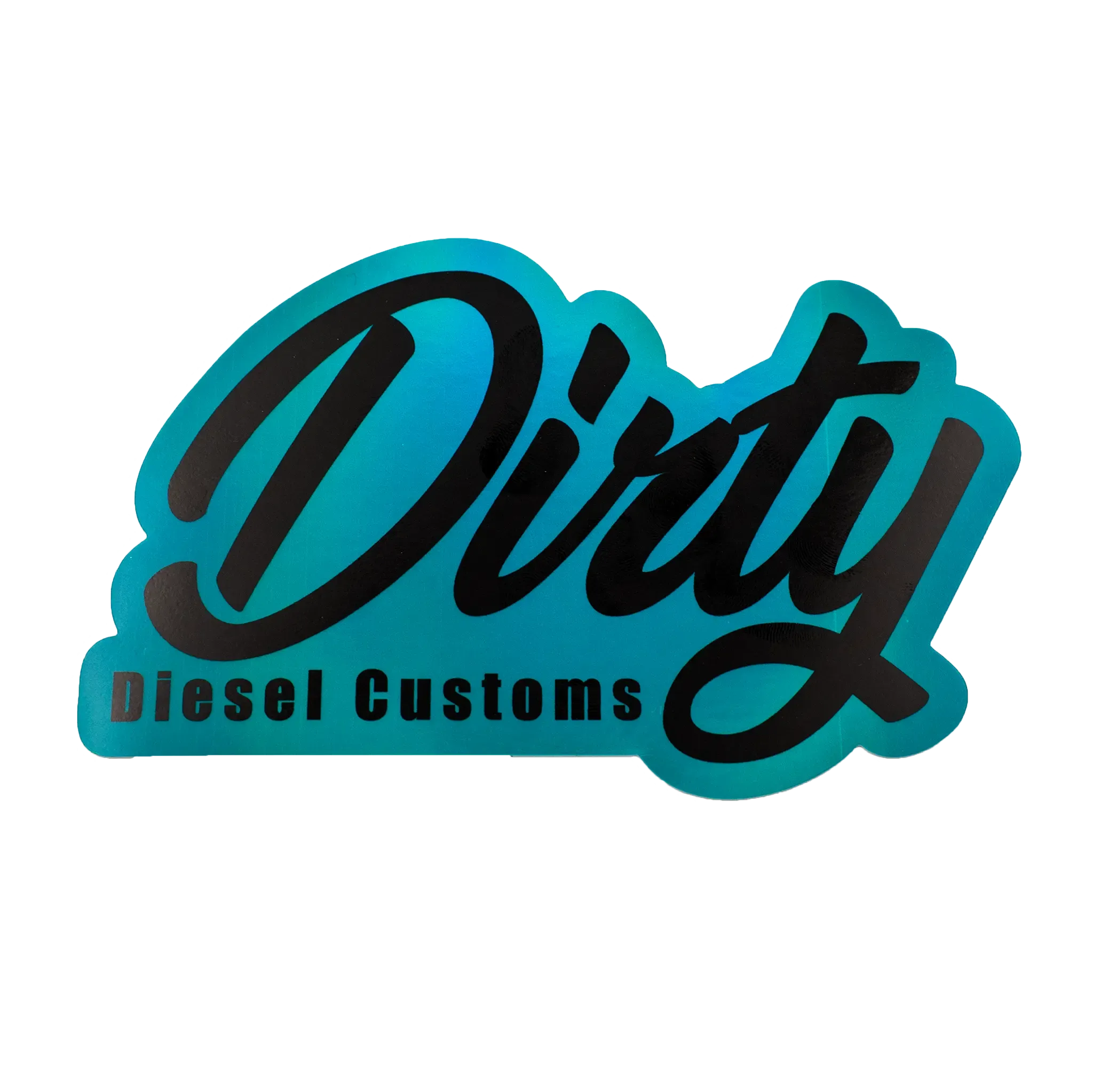 Dirty Diesel Holographic Sticker