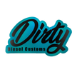 Dirty Diesel Holographic Sticker