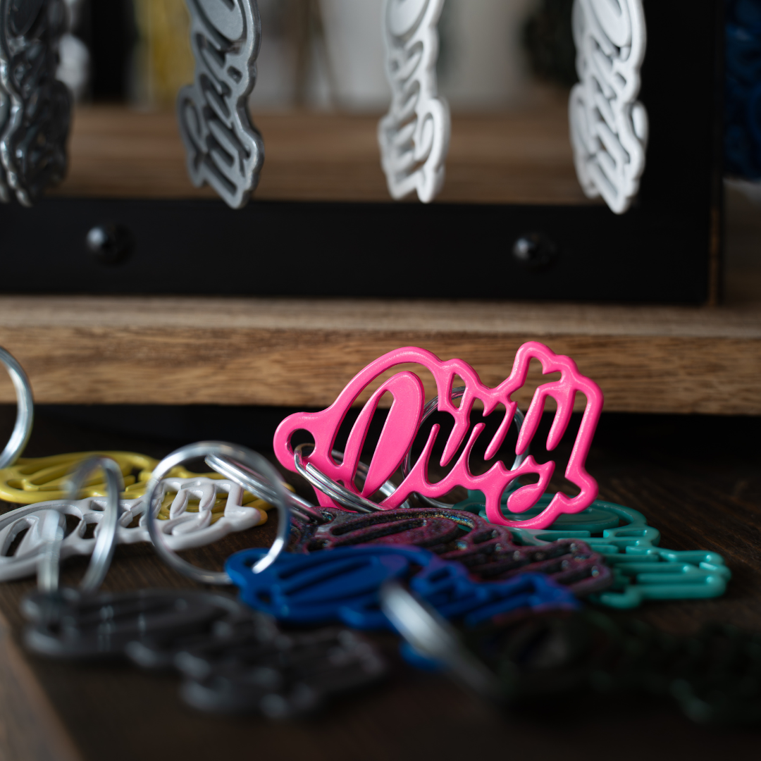 Dirty Diesel Keychain