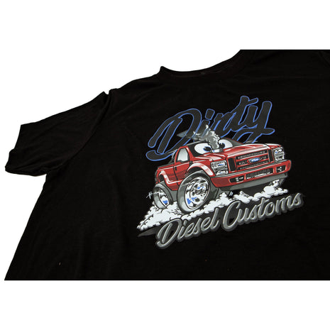 Dirty Diesel Kids Cartoon Truck T-Shirt