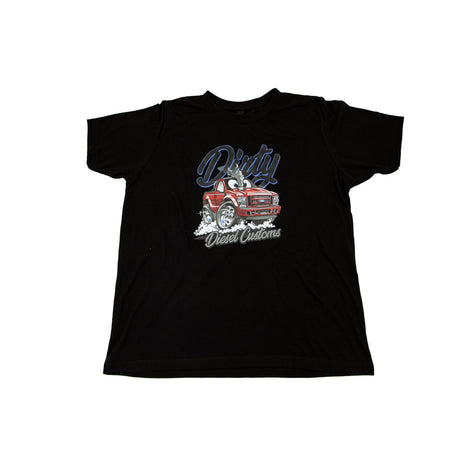 Dirty Diesel Kids Cartoon Truck T-Shirt