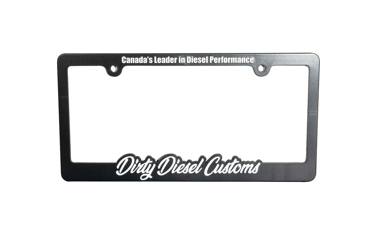 Dirty Diesel License Plate Frame