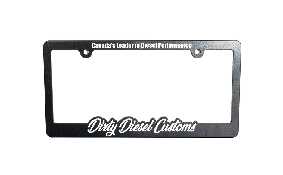 Dirty Diesel License Plate Frame