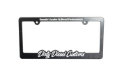 Dirty Diesel License Plate Frame