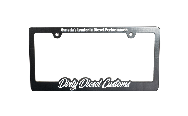 Dirty Diesel License Plate Frame
