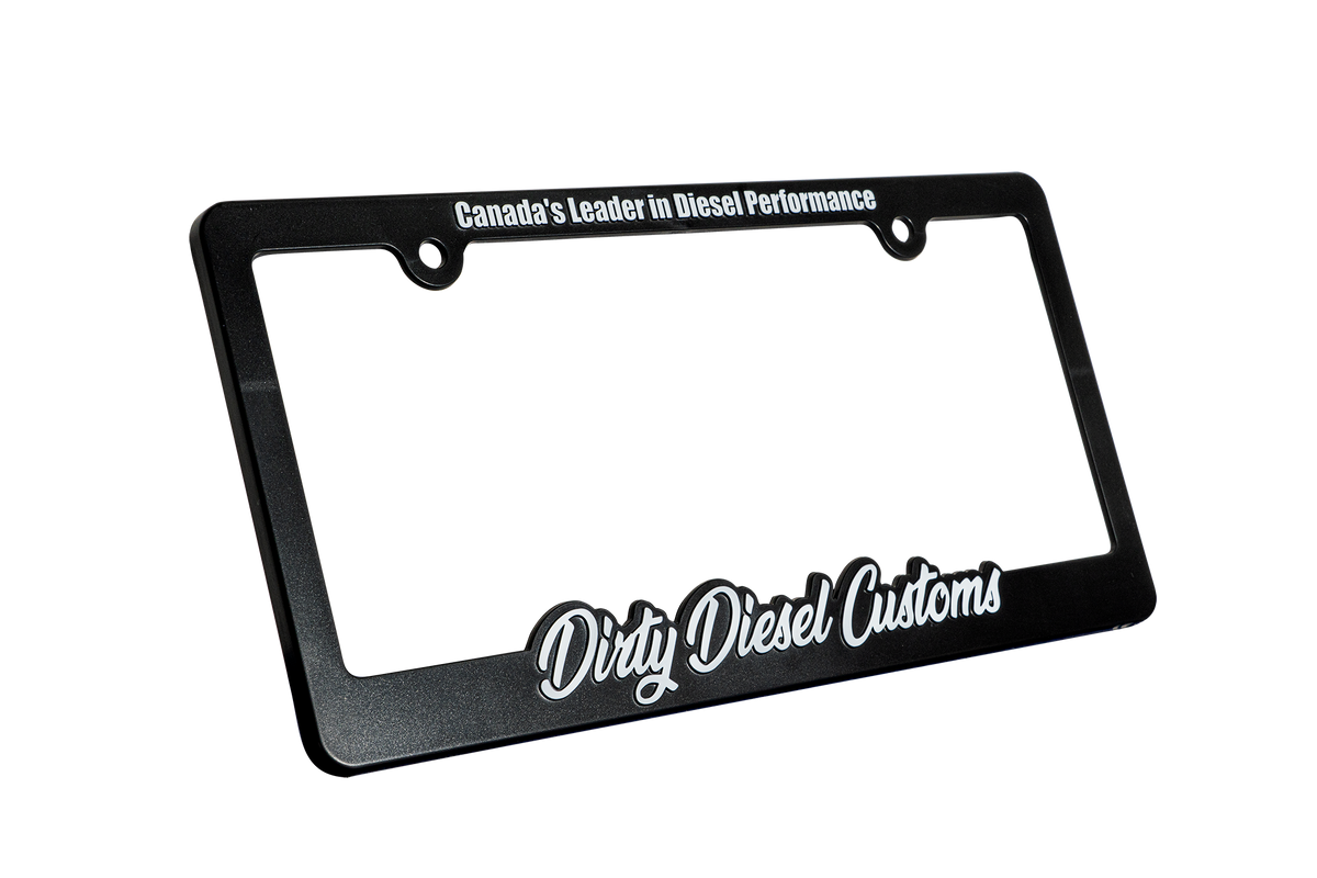 Dirty Diesel License Plate Frame