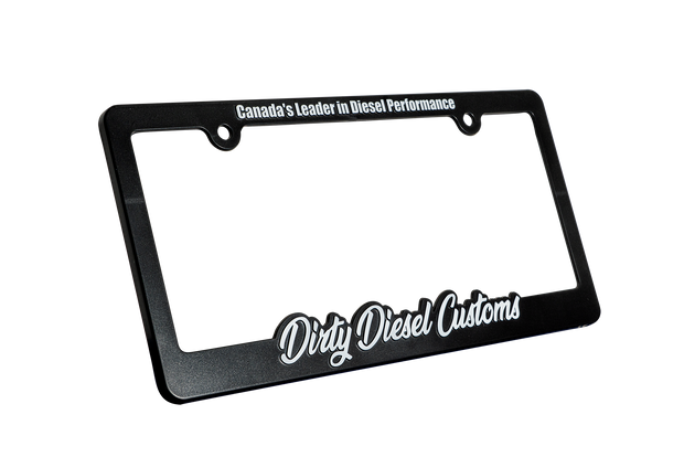 Dirty Diesel License Plate Frame