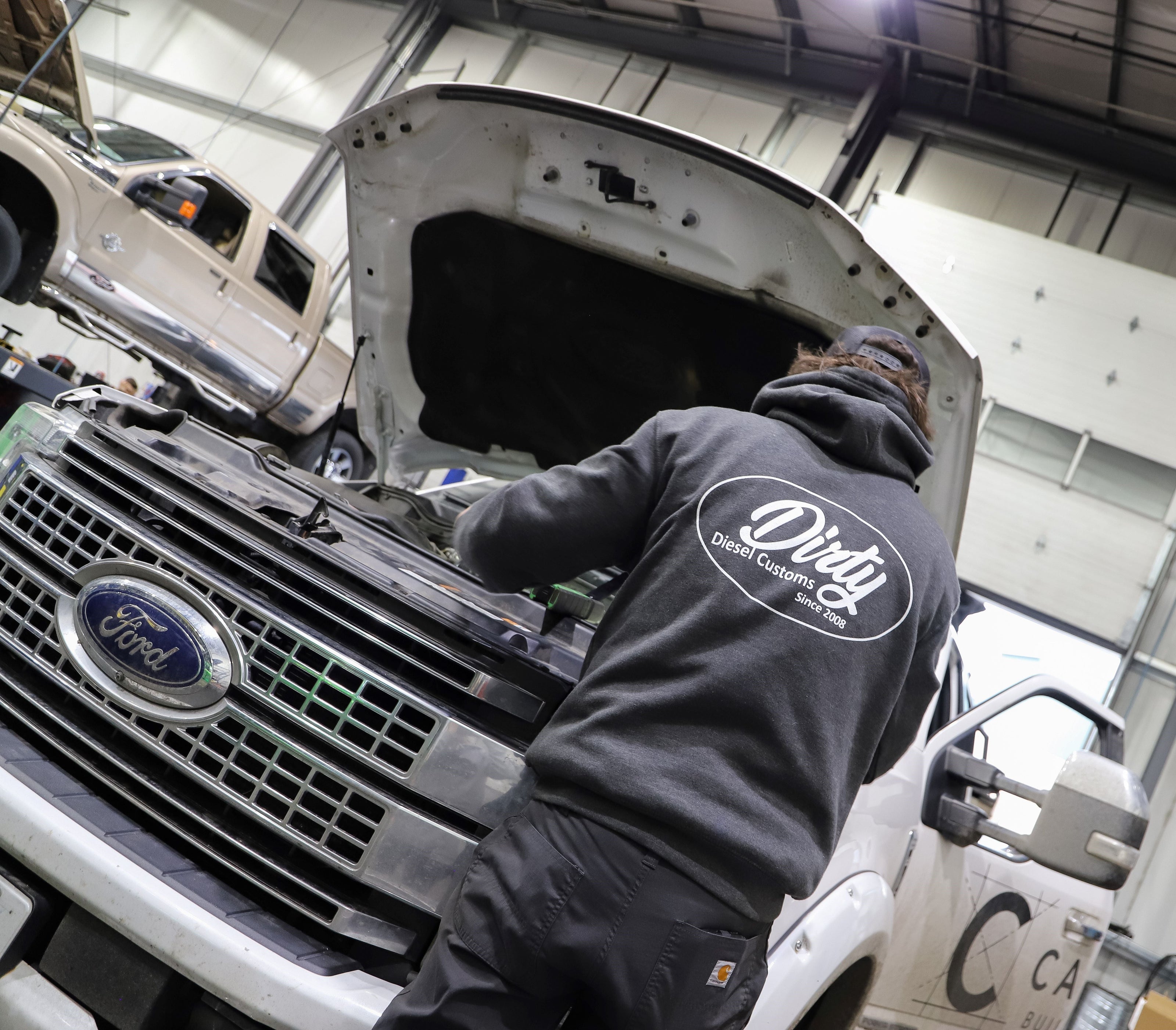 Dirty Diesel Pullover Hoodie