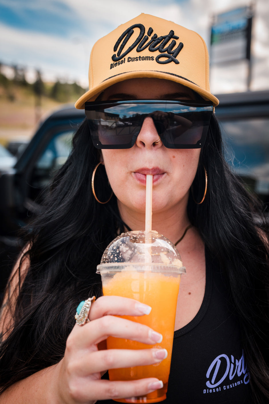 Dirty Diesel Square Sunglasses