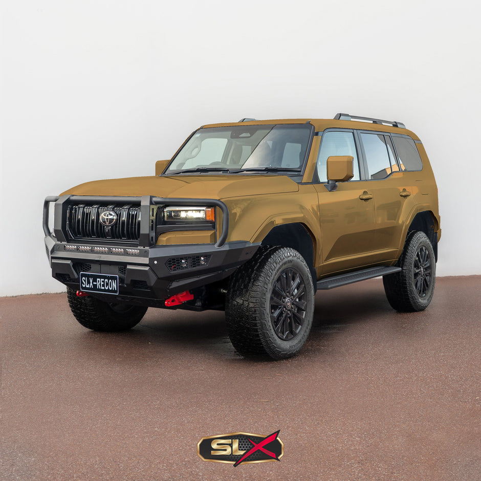 SLX Recon Bull, Suitable For Toyota Prado 250 Series 2025 on SLX Recon Bull Bar Triple Loop Bullbar Prado 250