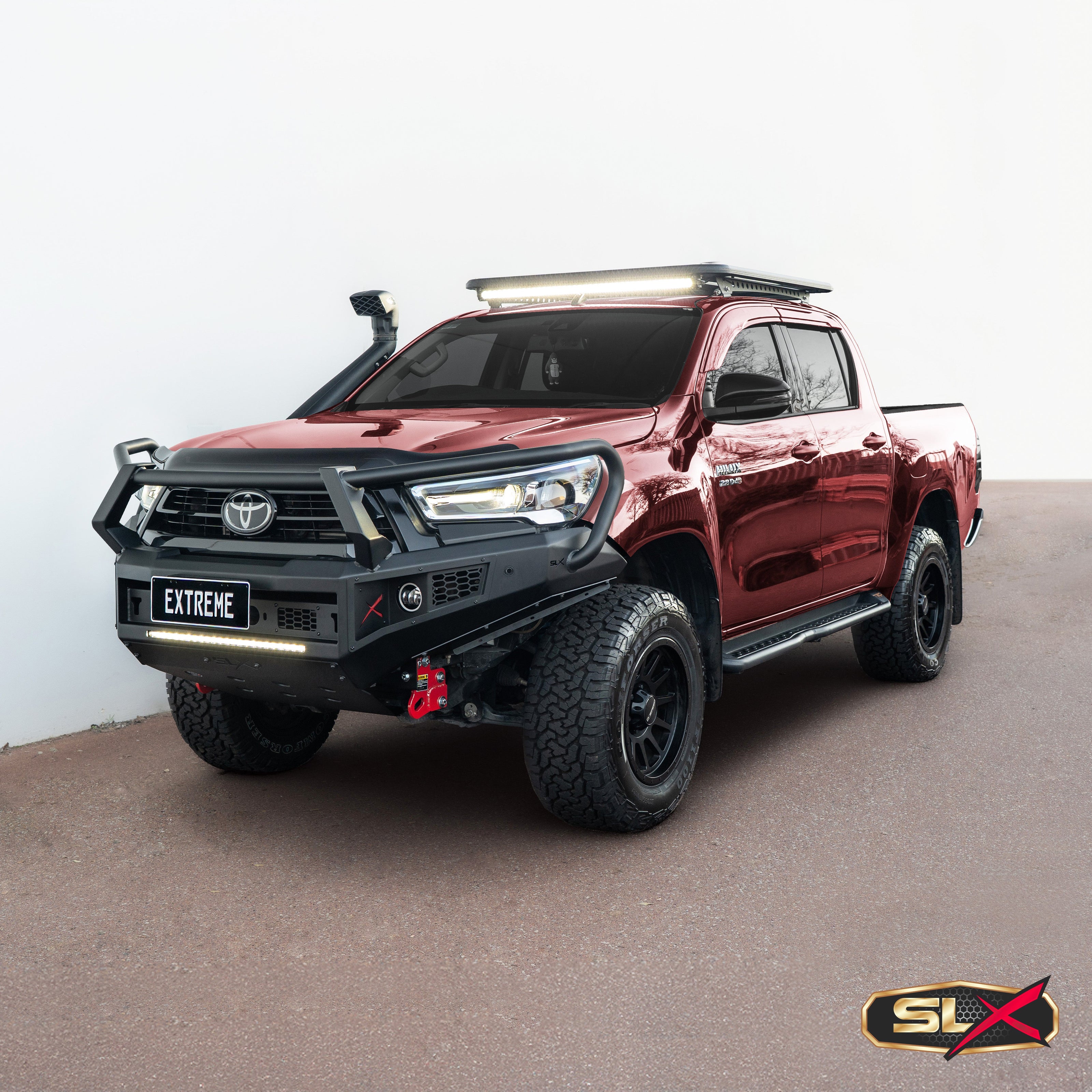 Extreme Series Bullbar X-1 Toyota Hilux 2021 SR , SR5 , 48V hilux Triple Loop