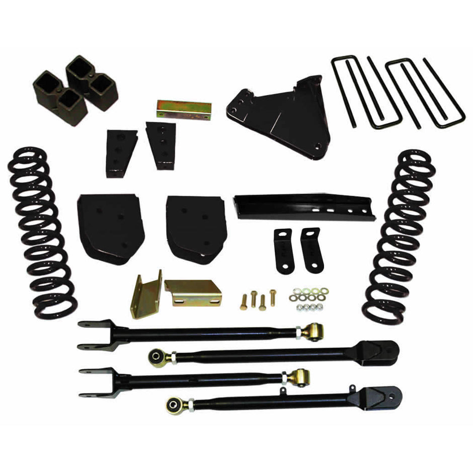 Class II Lift Kit 4 Inch Lift 11-16 Ford F-250 Super Duty 11 Ford F-350 Super Duty Skyjacker