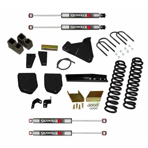 Suspension Lift Kit w/Shock M95 Performance Shocks 4 Inch Lift 11-12 Ford F-350 Super Duty Skyjacker