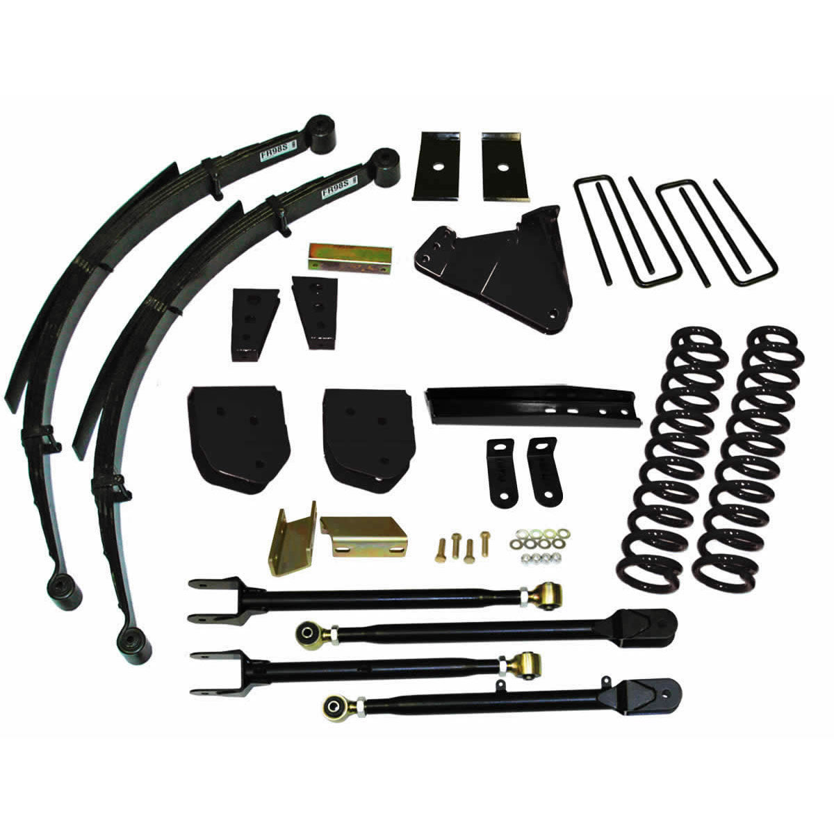 Lift Kit 4 Inch Lift Class II System 11-16 Ford F-250 Super Duty 11 Ford F-350 Super Duty Skyjacker