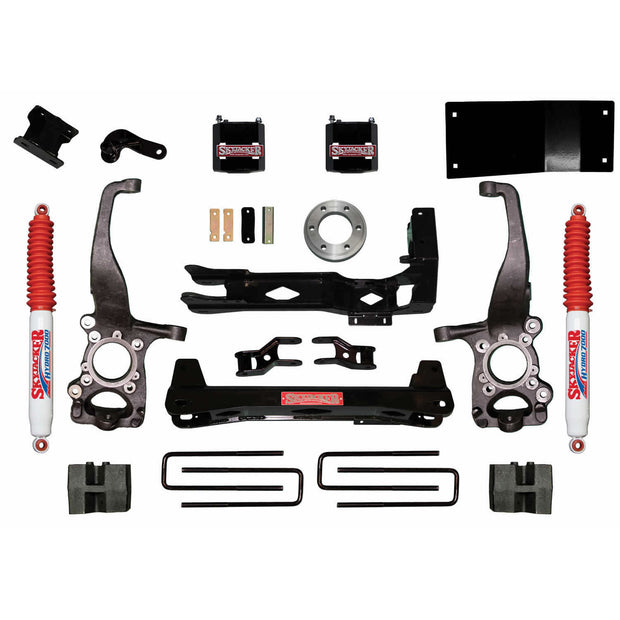 Suspension Lift Kit w/Shock 4.5 Inch Lift 15-19 Ford F-150 Skyjacker