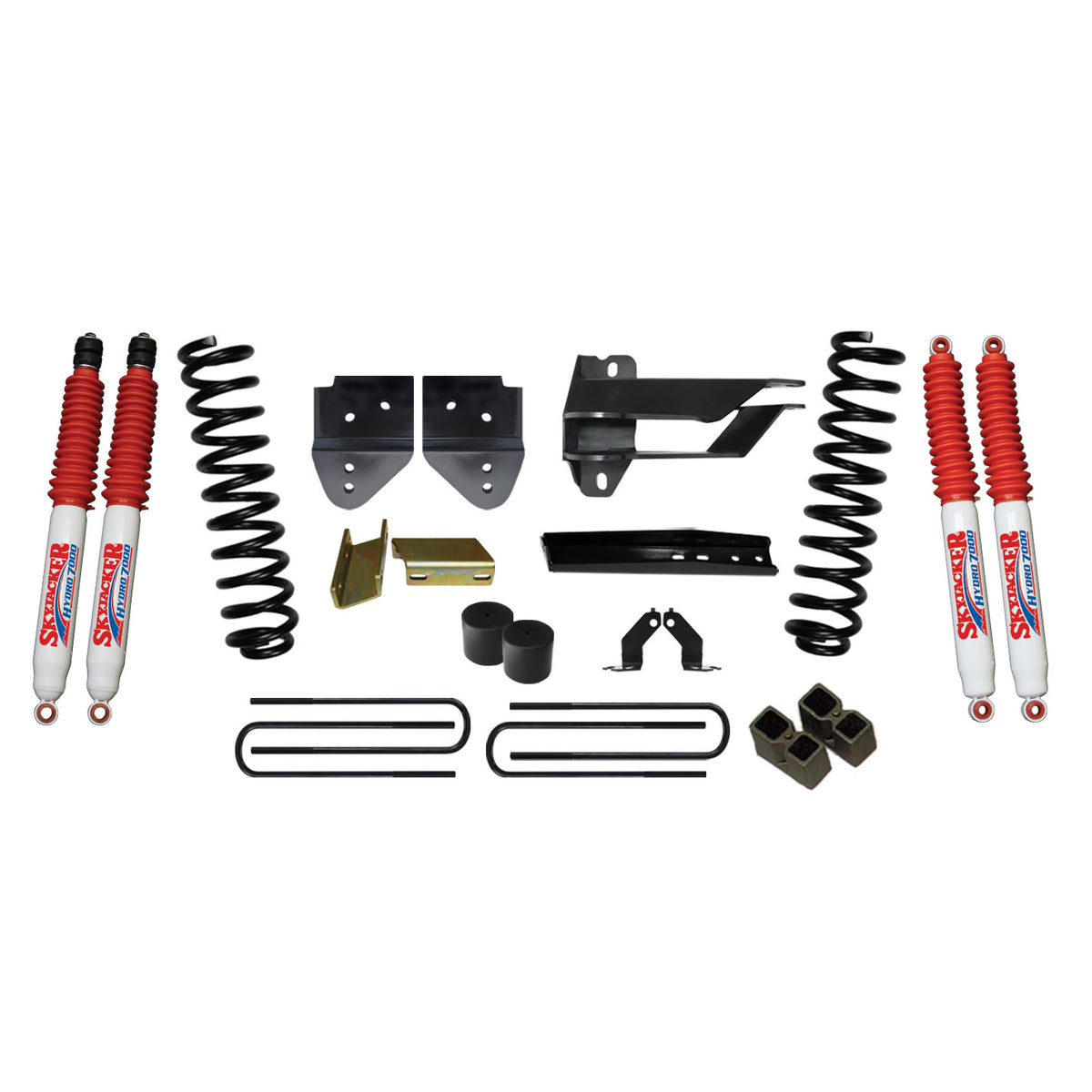 Skyjacker F17451K3-H Suspension Lift Kit Skyjacker w/Shock Front Other Sold As:4Arms Coil Inch Parts Suspensions Lift Springs Required Kit 17-19 suspe