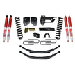 Skyjacker F17451KS-N Suspension Lift Kit Lift Bump Height: Skyjacker w/Shock Sold Stop As: 4Spacers 4 Kit Components Inch Suspensions Inch Powder susp