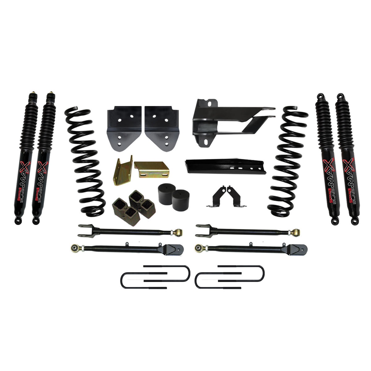 Skyjacker F174524K-B Suspension Lift Kit Skyjacker w/Shock Limited Limited Inch 4Lifetime LifetimeLift4-Links Suspensions suspension w/Adjustable Warr