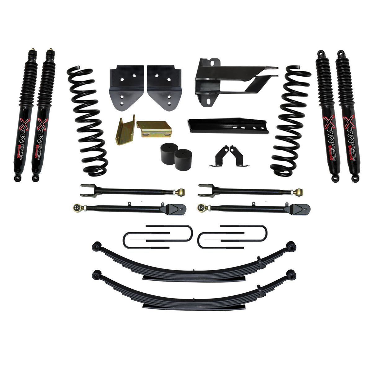Skyjacker F174524KS-B Suspension Lift Kit Lift Lift w/ShockHeight: Height: Skyjacker Series: Limited Inch 6Monotube Suspensions Inch 4M95 4 Inch Lifet