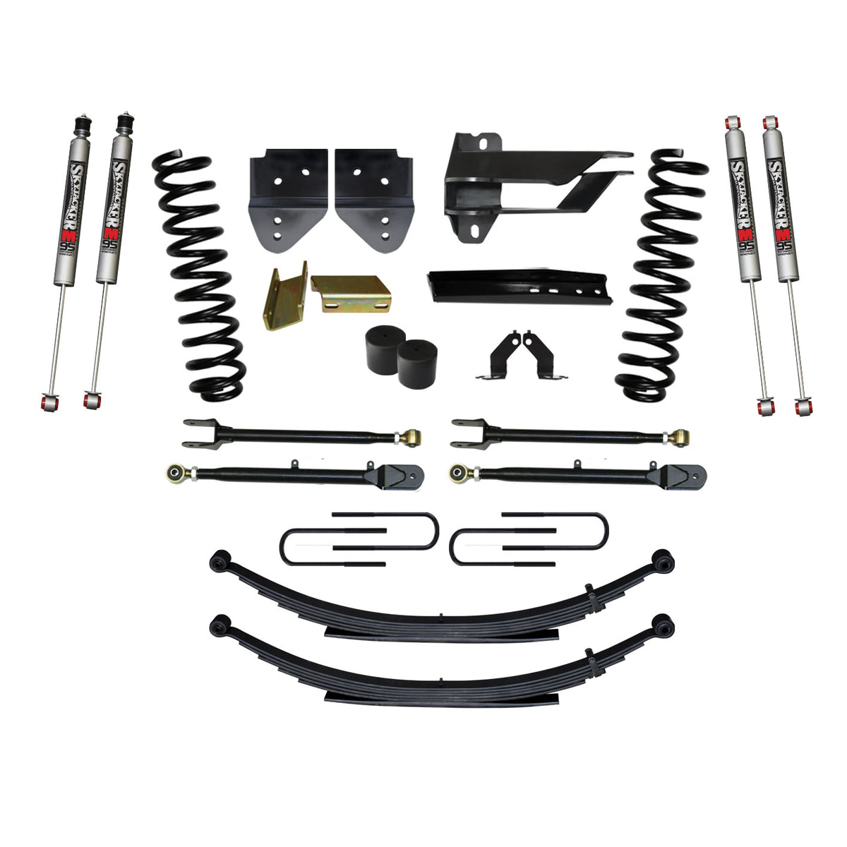 Skyjacker F174524KS-M Suspension Lift Kit OfWarranty Features: Greater Lift Height: Skyjacker w/Shock 4Level Components Inch Lift Performance 6 Inch S