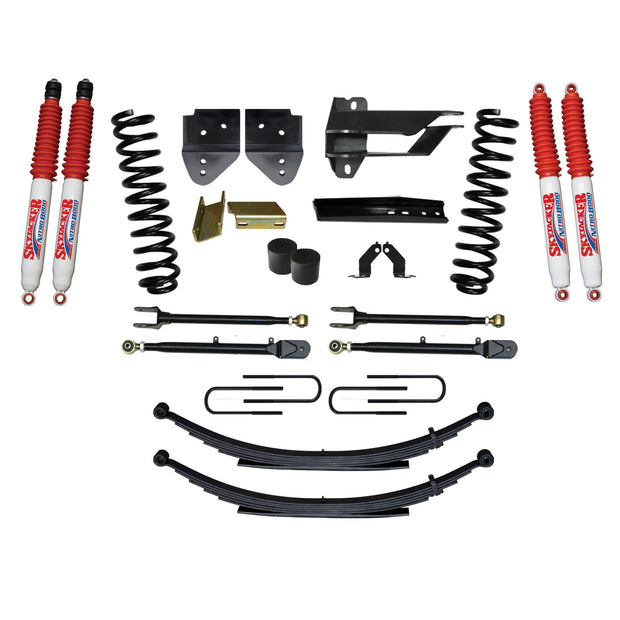 Suspension Lift Kit 17-19 Ford F-250 Super Duty 4" Lift Skyjacker (F174524KS-N)