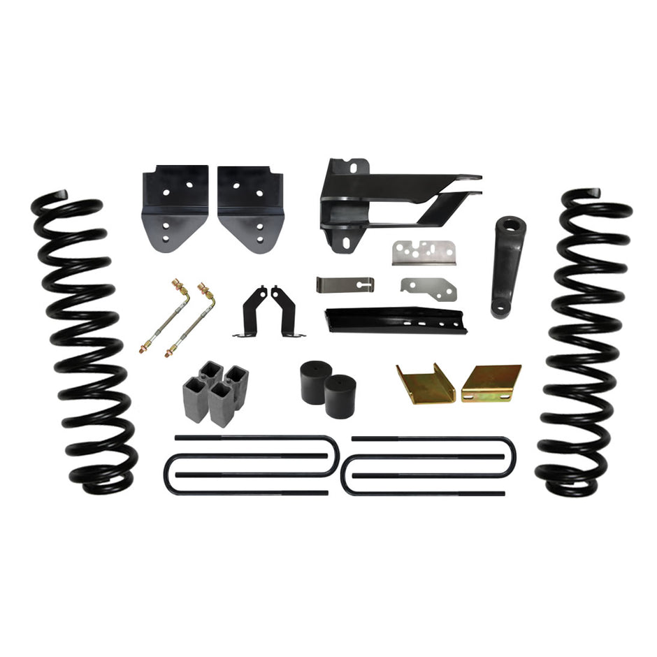 Skyjacker Greater Skyjacker Lift Kit 6 Inch Lift 17-19 Components Level Ford F-250 Of Performance Suspensions Super Powder Dutysuspension CoatedInclud