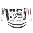 Suspension Lift Kit w/Shock 6 Inch Lift Incl. Front Coil Springs Rear Leaf Springs M9500 Monotube Shocks 17-19 Ford F-250/ F-350 Super Duty Gas Skyjacker