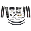 Suspension Lift Kit w/Shock 6 Inch Lift Incl. Front Coil Springs Rear Leaf Springs Black MAX 8500 Shocks 17-19 Ford F-250/ F-350 Super Duty Diesel Skyjacker