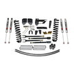 Lift Kit 8.5 Inch Lift w/Adjustable 4-Links Includes Front Coil Springs U-Bolts Bump Stop Spacers Radius Arms Lowering Brackets M9500 Monotube Shocks 17-19 Ford F-250/ F-350 Super Duty Gas Skyjacker
