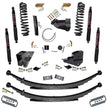 4 Inch Lift Kit with Front Coils, Rear Leaf Springs, and Black MAX Shocks Skyjacker