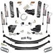 4 Inch Lift Kit with Front Coils, Rear Leafs, and ADX 2.0 Remote Reservoir Shocks Skyjacker