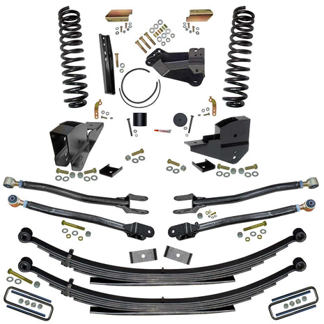 4 Inch Lift Kit with Front Coils, Rear Leaf Springs, and 4-Link Conversion Skyjacker