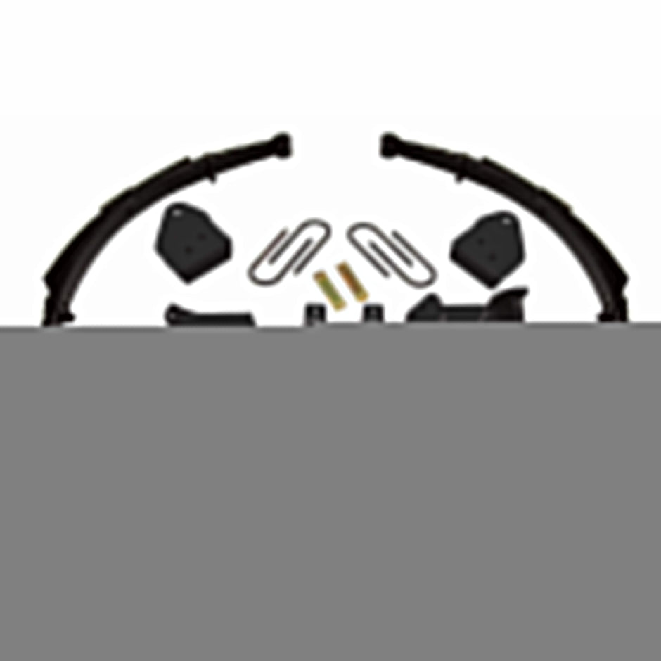 Lift Kit 6 Inch Lift Includes Front Variable Rate Coil Springs Track Bar Radius Arm Drop Brackets Single Steering Stabilizer Rear Leaf Springs 05-06 Ford F-350 Super Duty 05-07 Ford F-250 Super Duty Skyjacker