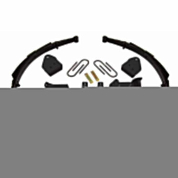 Lift Kit 6 Inch Lift Includes Front Variable Rate Coil Springs Track Bar Radius Arm Drop Brackets Single Steering Stabilizer Rear Leaf Springs 05-06 Ford F-350 Super Duty 05-07 Ford F-250 Super Duty Skyjacker