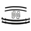 Lift Kit 2 Inch Lift Includes Front Leaf Springs Front U Bolt Kit Spring Bushing Kit Rear Add-A-Leafs 73-78 Ford F-250 Skyjacker
