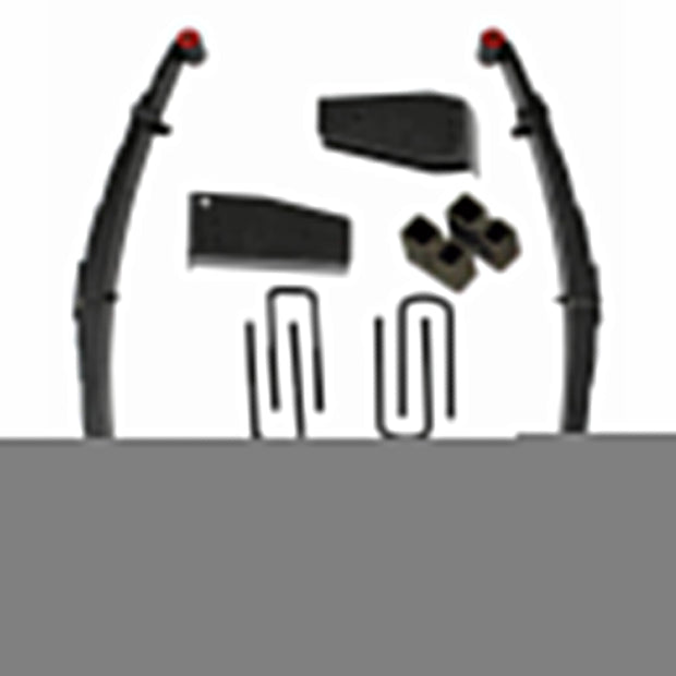 Lift Kit 6 Inch Lift 80-98 Ford F-250 80-85 Ford F-350 Includes Front Leaf Springs Hinge Brackets Front/Rear U Bolt Kits Spring Bushing Kit Rear Block Skyjacker