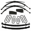 Lift Kit 6 Inch Lift 80-98 Ford F-250 80-85 Ford F-350 Includes Front/Rear Leaf Springs Hinge Brackets Front/Rear U Bolt Kits Spring Bushing Kit Skyjacker