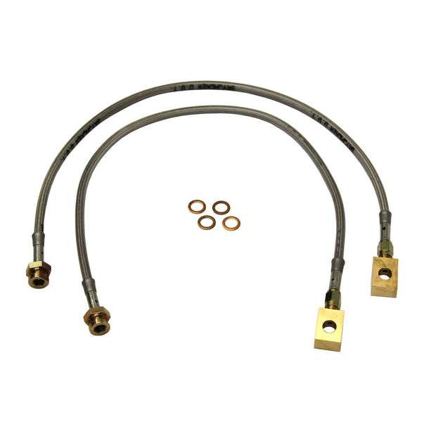 Stainless Brake Line 79-91 GMC Jimmy Front 3.0-4" Lift Skyjacker (FBL17)
