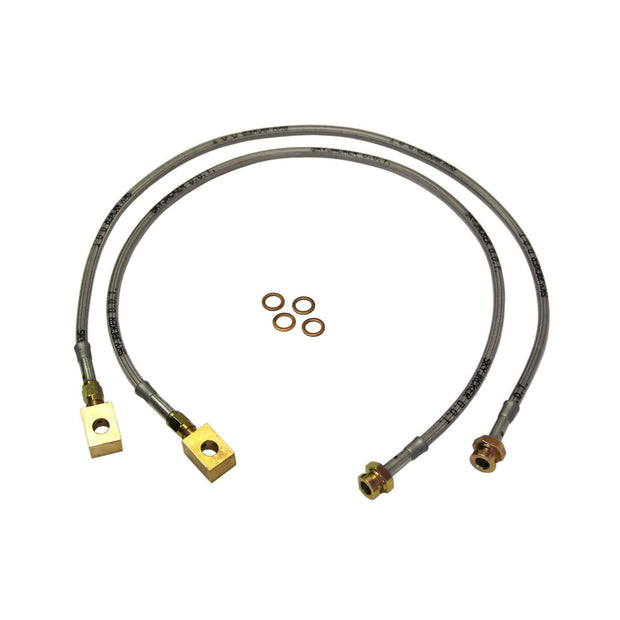 Stainless Brake Line 79-91 GMC Jimmy Front 6.0-8" Lift Skyjacker (FBL19)