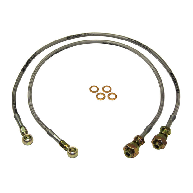 Stainless Brake Line 70-78 Chevy K10 Suburban Front 6.0-8" Lift Skyjacker (FBL28)