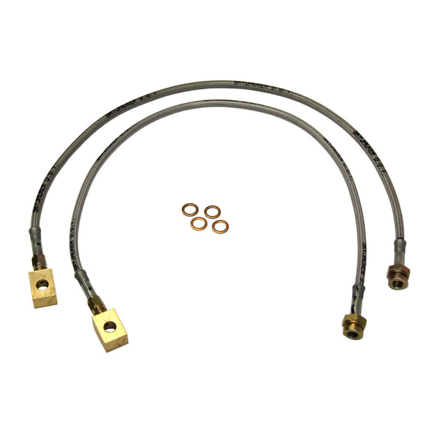 Stainless Brake Line 83-88 Ford Ranger Front 4.0-8" Lift Skyjacker (FBL35)