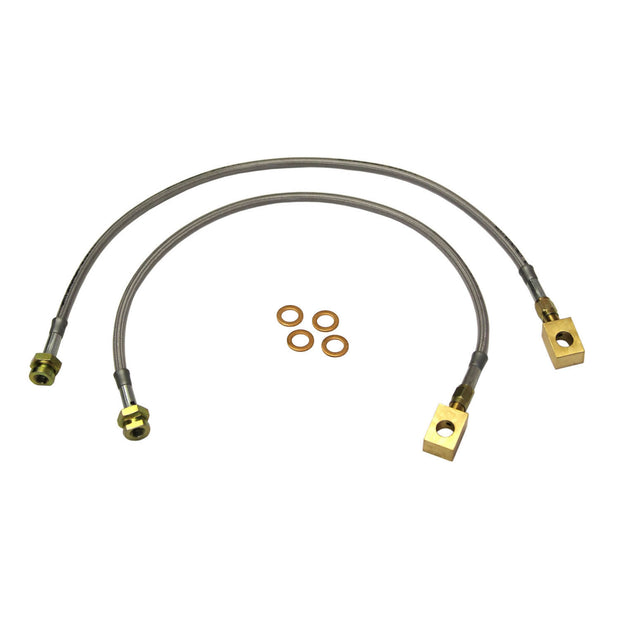 Stainless Brake Line 77-81 Jeep CJ5 Front 2.5-5" Lift Skyjacker (FBL41)