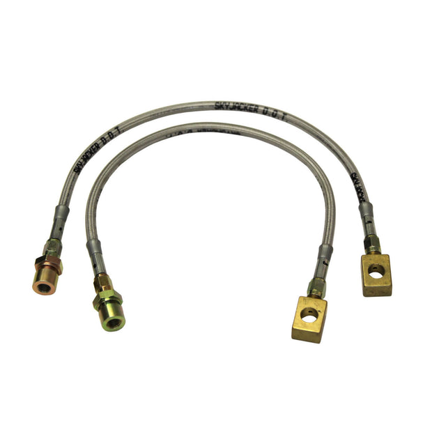 Stainless Brake Line 77-81 Jeep CJ5 Front 0-2.5" Lift Skyjacker (FBL412)